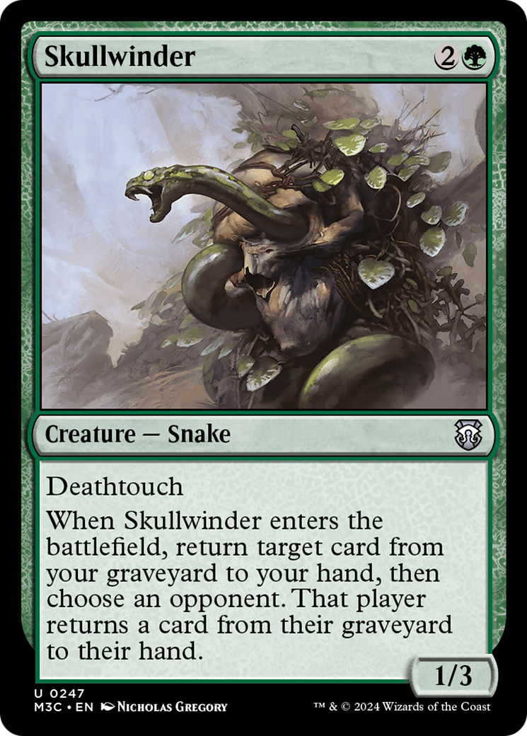 Skullwinder (M3C-247)  - Modern Horizons 3 Commander