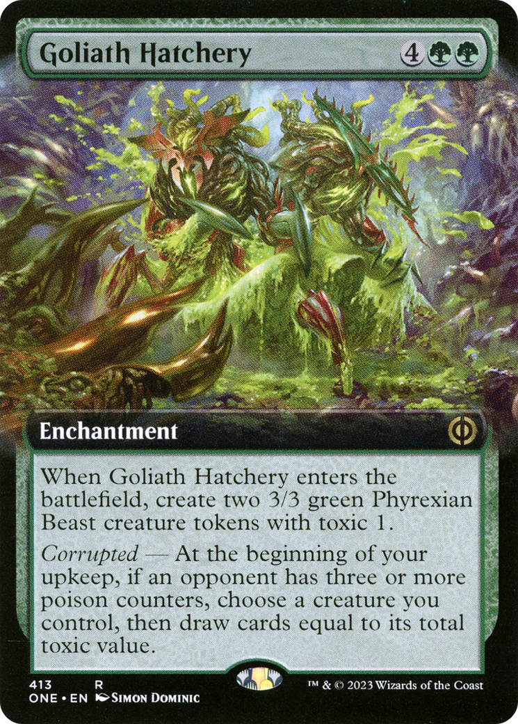Goliath Hatchery (Extended Art) (ONE-413)  - Phyrexia: All Will Be One: (Extended Art)