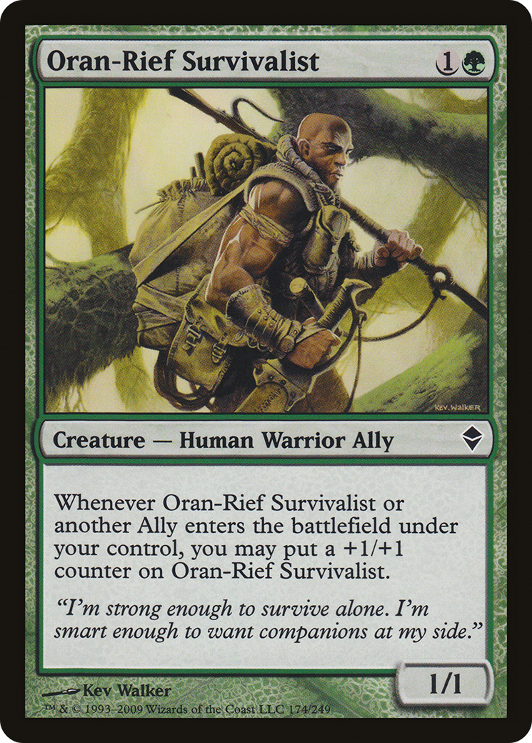 Oran-Rief Survivalist (ZEN-174)  - Zendikar