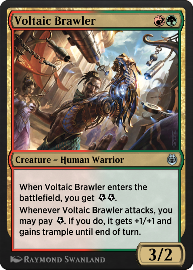 Voltaic Brawler (KLR-213)  - Kaladesh Remastered