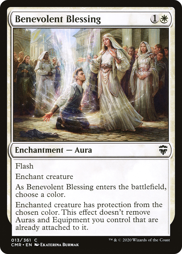 Benevolent Blessing (CMR-013)  - Commander Legends