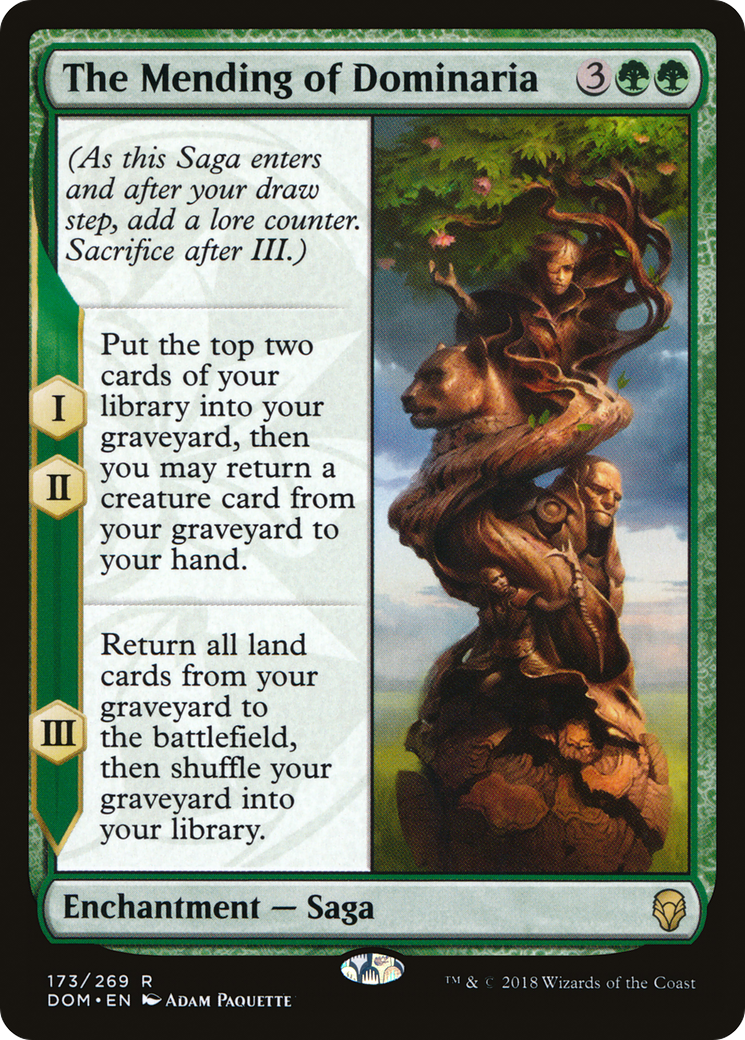 The Mending of Dominaria (DOM-173)  Foil - Dominaria