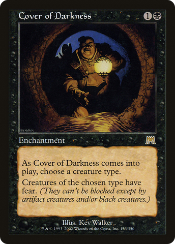 Cover of Darkness (ONS-133)  Foil - Onslaught