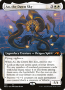 Ao, the Dawn Sky (Extended Art) (NEO-433)  - Kamigawa: Neon Dynasty: (Extended Art)