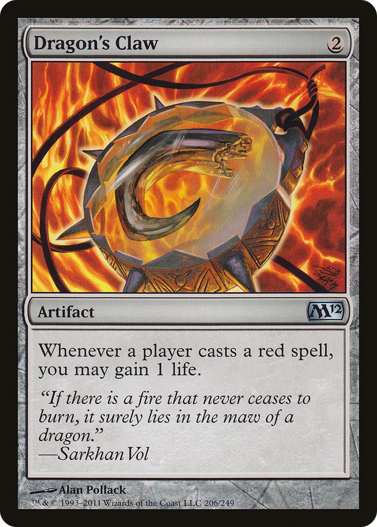 Dragon's Claw (M12-206)  - Magic 2012