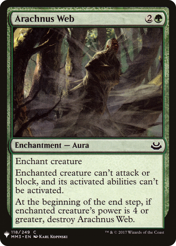 Arachnus Web (LIST-118)  - The List