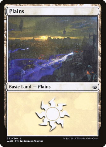 Plains (252) (WAR-252)  Foil - War of the Spark