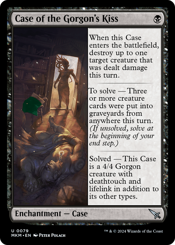 Case of the Gorgon's Kiss (b) (MKM-079)  - Murders at Karlov Manor