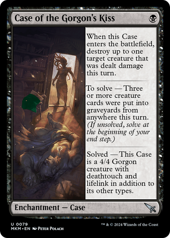 Case of the Gorgon's Kiss (b) (MKM-079)  - Murders at Karlov Manor