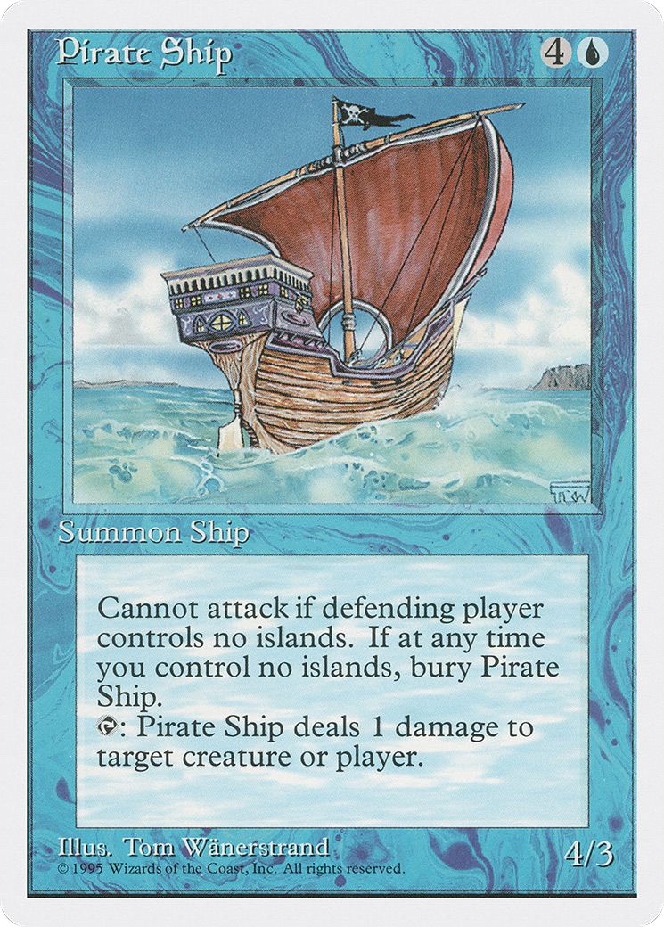 Pirate Ship (4ED-)  - Fourth Edition