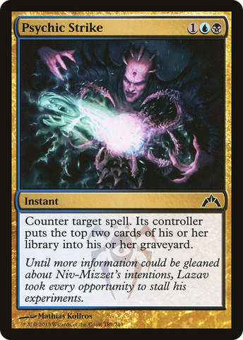 Psychic Strike (GTC-189)  Foil - Gatecrash