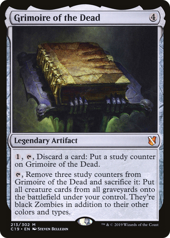 Grimoire of the Dead (C19-213)  - Commander 2019