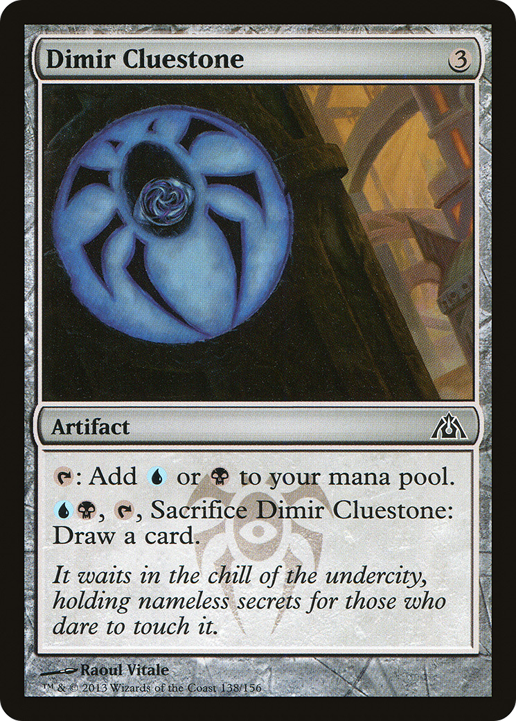 Dimir Cluestone (DGM-138)  Foil - Dragon's Maze