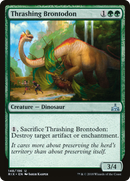 Thrashing Brontodon (RIX-148)  Foil - Rivals of Ixalan