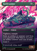 Earthrumbler (Borderless) (DFT-315) - Aetherdrift (Borderless) Foil