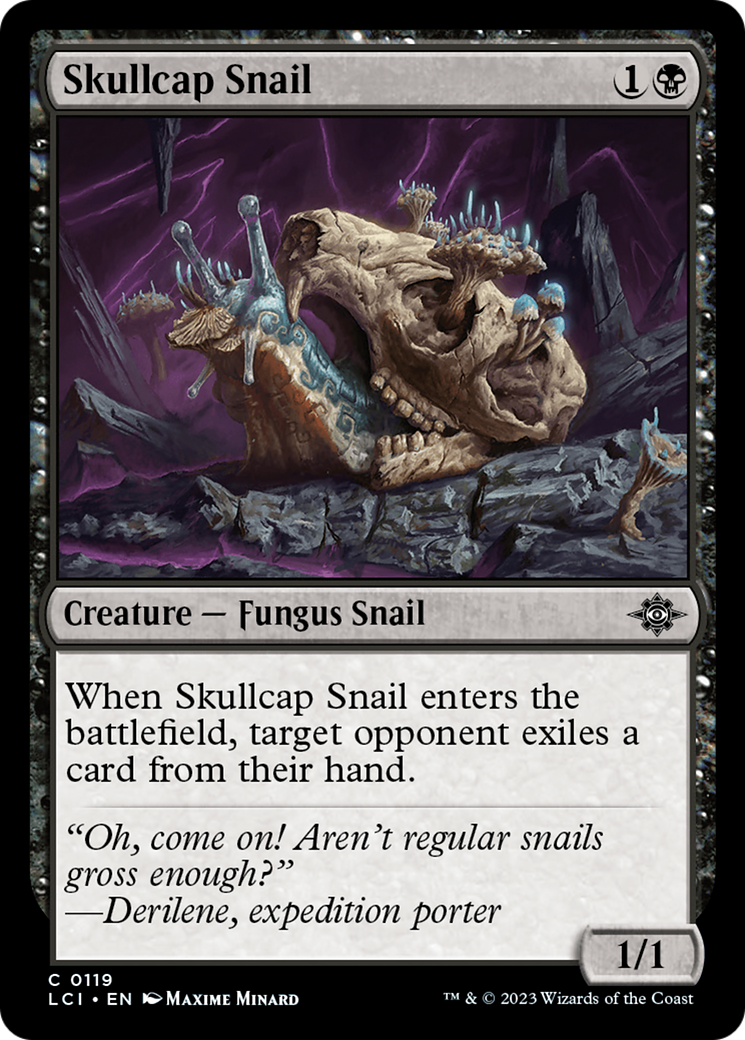 Skullcap Snail (LCI-119)  - The Lost Caverns of Ixalan
