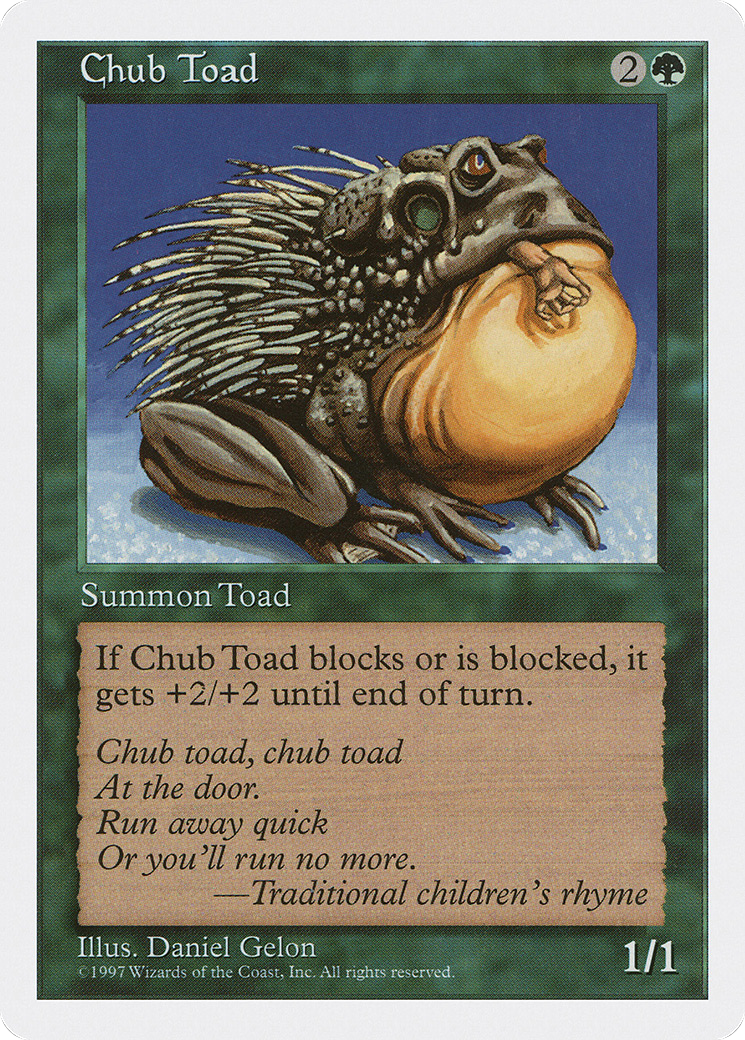 Chub Toad (5ED-)  - Fifth Edition