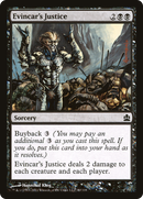 Evincar's Justice (CMD-080)  - Commander 2011