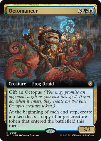 Octomancer (Extended Art) (BLC-069)  - Bloomburrow Commander
