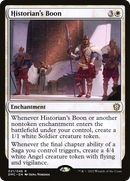Historian's Boon (DMC-021)  Foil - Dominaria United Commander