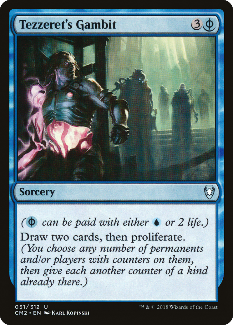 Tezzeret's Gambit (CM2-051)  - Commander Anthology Volume II