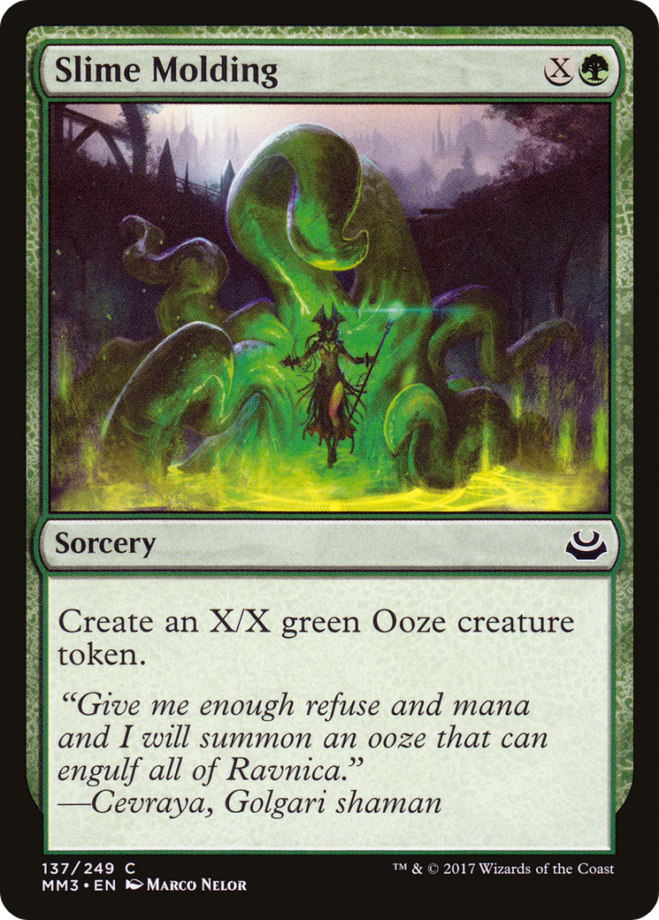 Slime Molding (MM3-137)  Foil - Modern Masters 2017