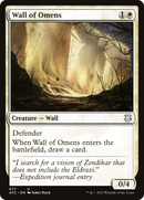 Wall of Omens (AFC-077)  - Forgotten Realms Commander
