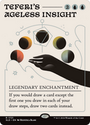 Teferi's Ageless Insight (SLD-1721) - Secret Lair Drop (Borderless) Foil