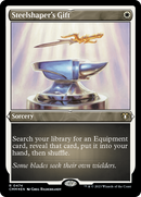 Steelshaper's Gift (CMM-474)  Etched Foil - Commander Masters