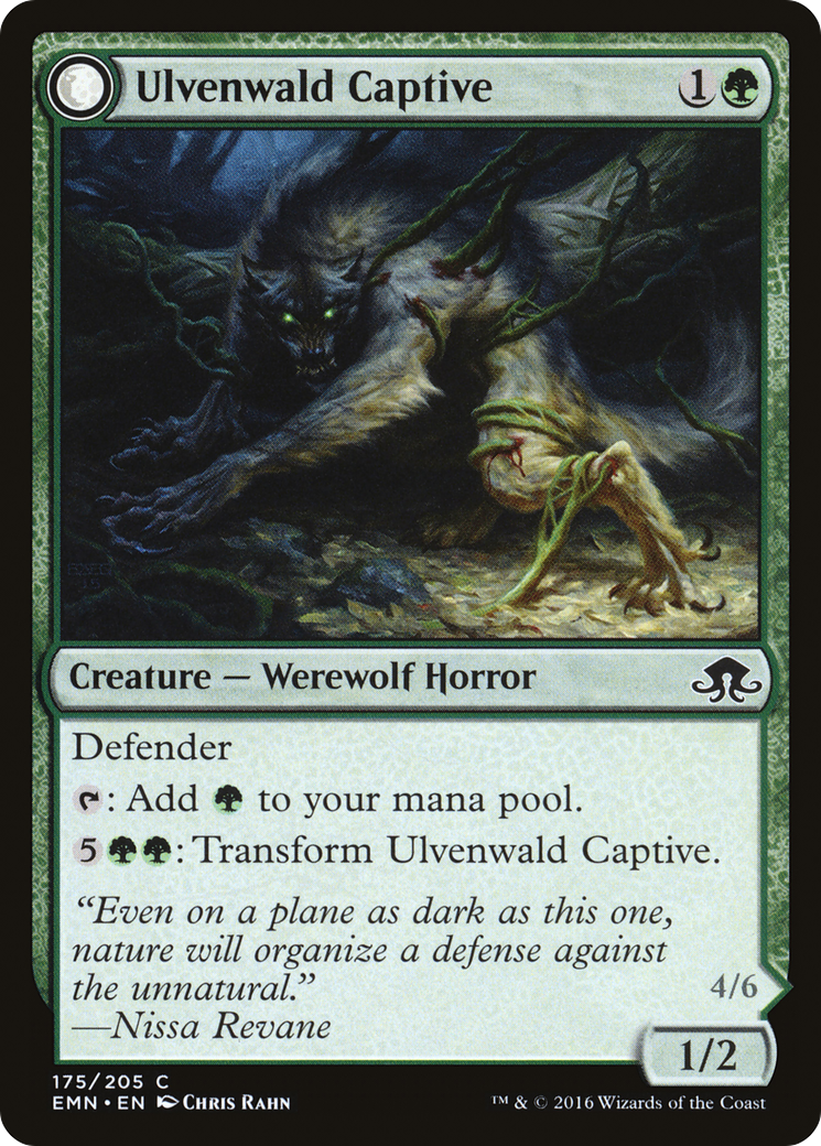 Ulvenwald Captive (EMN-175)  Foil - Eldritch Moon: (mooneldrazidfc)