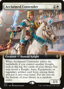 Acclaimed Contender (Extended Art) (ELD-334)  Foil - Throne of Eldraine: (Extended Art)