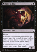 Nefarious Imp (CLB-137)  - Commander Legends: Battle for Baldur's Gate