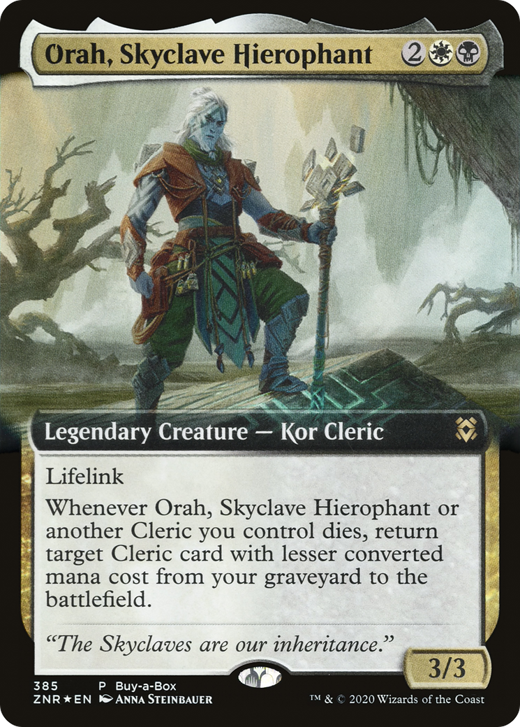 Orah, Skyclave Hierophant (BABP-385)  Foil - Zendikar Rising