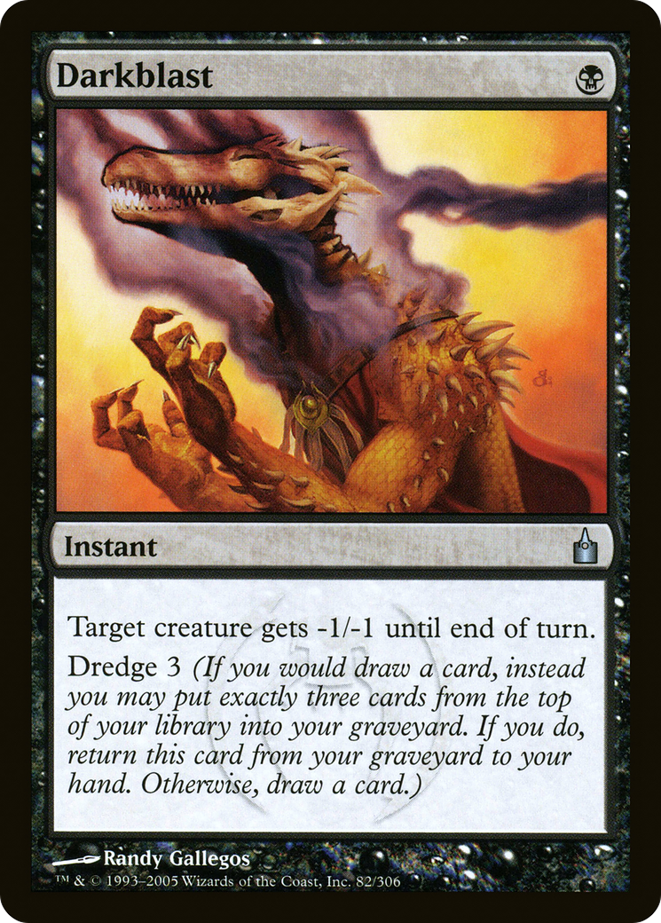 Darkblast (RAV-082)  - Ravnica: City of Guilds