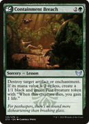 Containment Breach (STX-125)  - Strixhaven: School of Mages: (lesson)