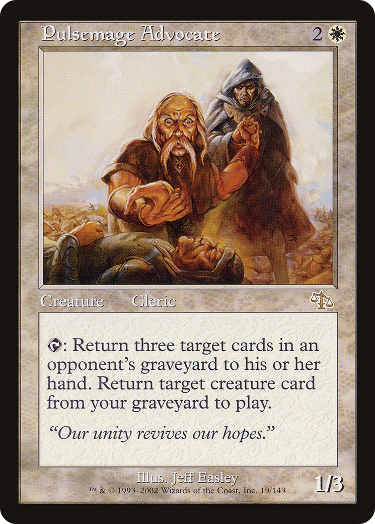 Pulsemage Advocate (JUD-019)  Foil - Judgment