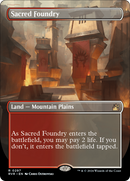 Sacred Foundry (Borderless) (RVR-297)  - Ravnica Remastered