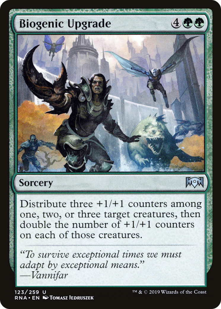 Biogenic Upgrade (RNA-123)  Foil - Ravnica Allegiance