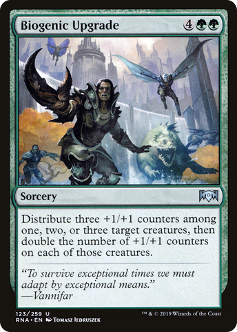 Biogenic Upgrade (RNA-123)  - Ravnica Allegiance