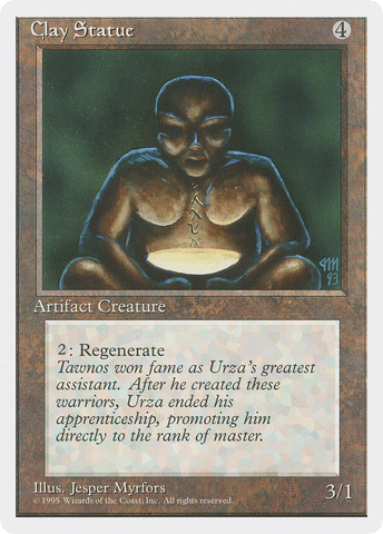 Clay Statue (4ED-)  - Fourth Edition