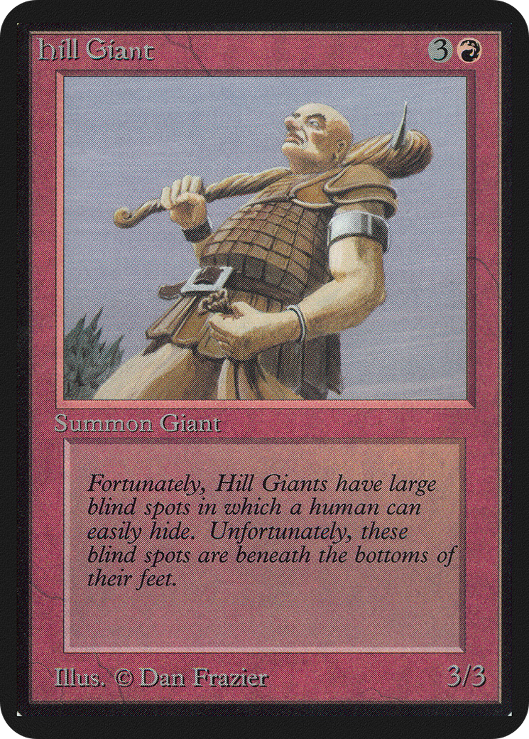 Hill Giant (LEA-)  - Limited Edition Alpha