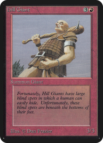 Hill Giant (LEA-)  - Limited Edition Alpha