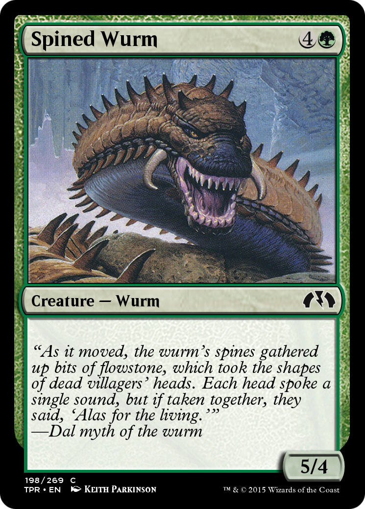 Spined Wurm (TPR-198)  - Tempest Remastered