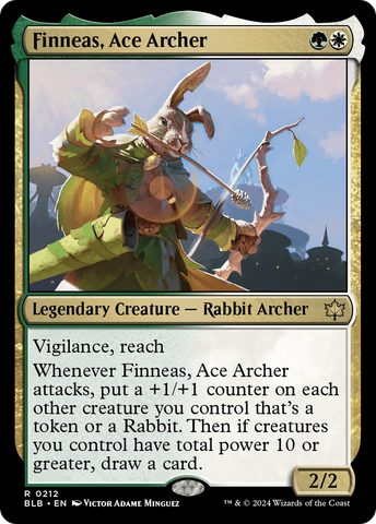 Finneas, Ace Archer (BLB-212)  - Bloomburrow