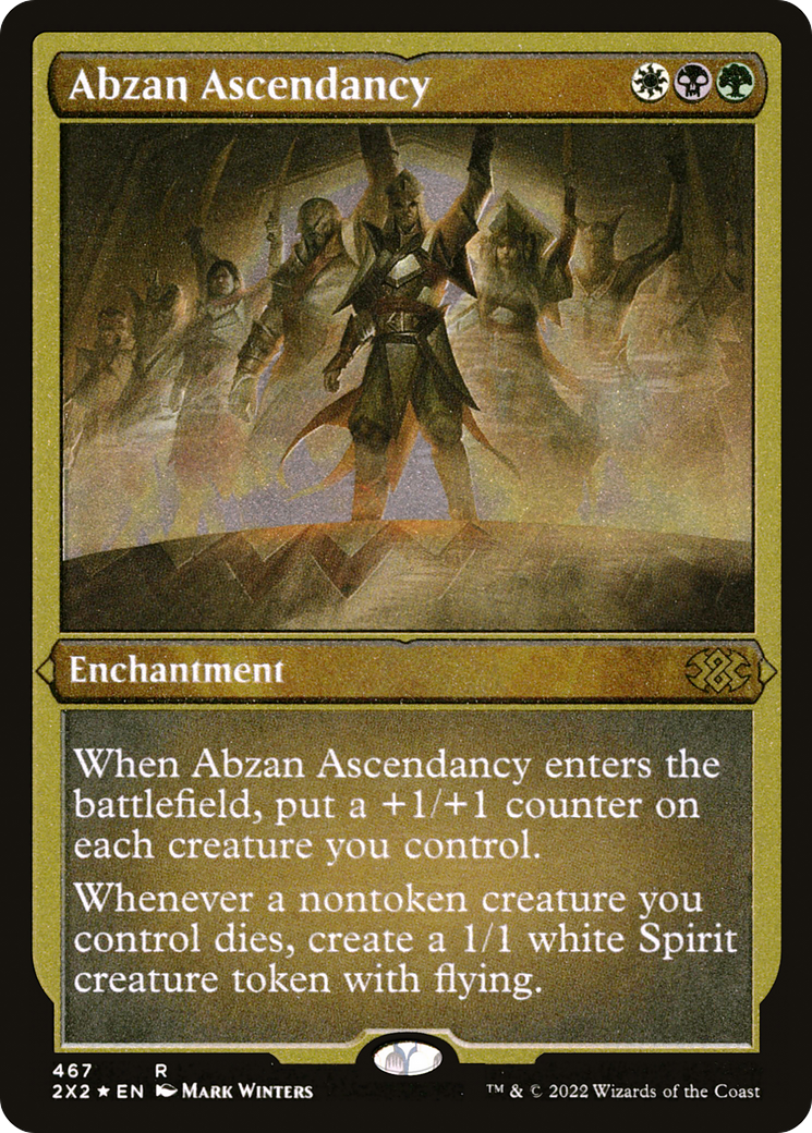 Abzan Ascendancy (Foil Etched) (2X2-467)  Foil - Double Masters 2022