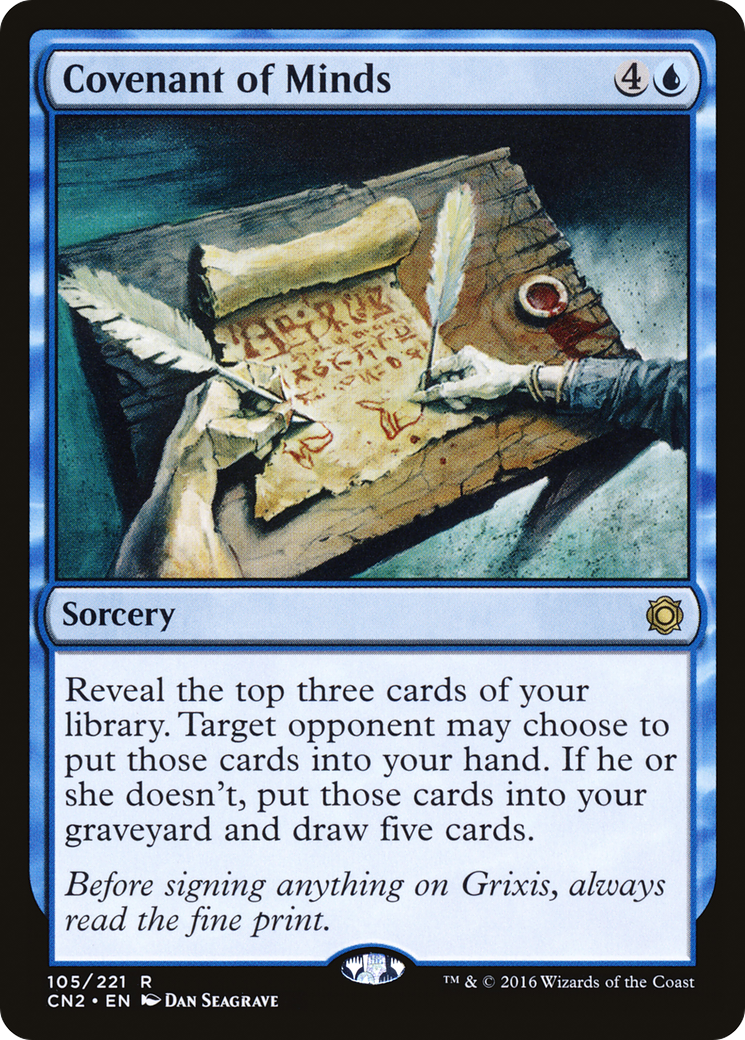 Covenant of Minds (CN2-105)  Foil - Conspiracy: Take the Crown