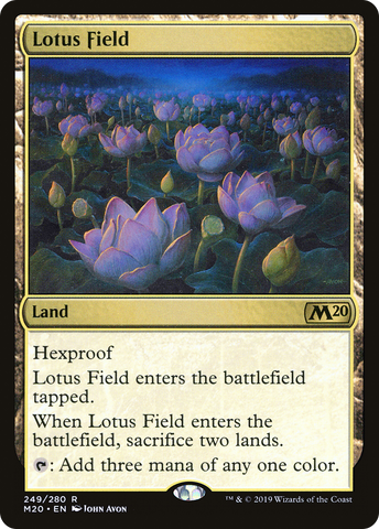 Lotus Field (M20-249)  - Core Set 2020