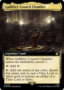 Gallifrey Council Chamber (Extended Art) (Surge Foil) (WHO-1053)  Foil - Doctor Who: (Extended Art)