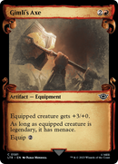 Gimli's Axe (Showcase Scrolls) (LTR-581)  - The Lord of the Rings: Tales of Middle-earth: (Showcase)