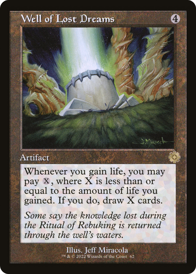 Well of Lost Dreams (BRR-062)  Foil - The Brothers' War Retro Artifacts